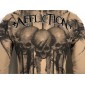 Футболка с длинным рукавом 3XL AFFLICTION Men LONG SLEEVE THERMAL Shirt WALKING DEAD Skull Biker MMA Black